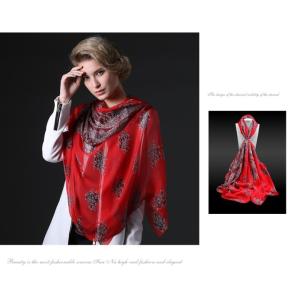 シルク 100% ストール マフラー レディース 大判ストール カシミヤ ウール