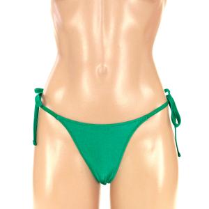 ショーツ 紐パンツ ユニセックス 水着光沢生地の詳細画像1