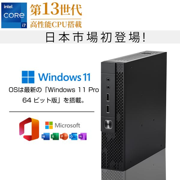 ミニPC Windows11 ミニパソコン mini pc office付き 4K 初期設定済 デス...