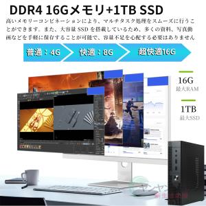 ミニPC Windows11 ミニパソコン m...の詳細画像4