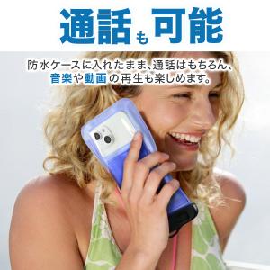 防水 スマホケース 防水ケース プール 海水浴...の詳細画像5