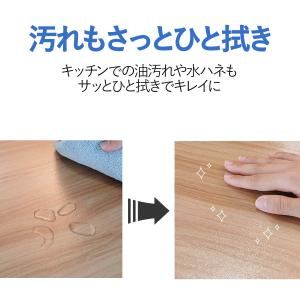 キッチンマット 透明 クリア 180×45cm...の詳細画像1