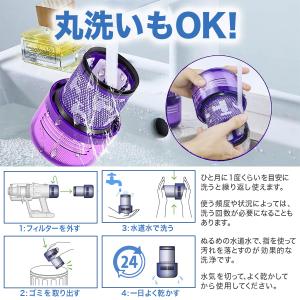 ダイソン V12 V12s 対応 フィルター ...の詳細画像4