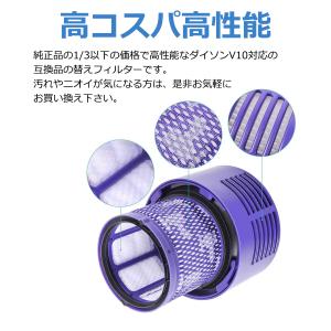 ダイソン 掃除機 フィルター V10 互換品 ...の詳細画像3