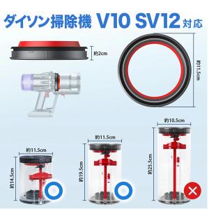 ダイソン ダストカップ 蓋 パッキン リング ...の詳細画像4