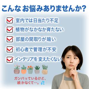 植物育成ライト LED 植物ライト 観葉植物育...の詳細画像1