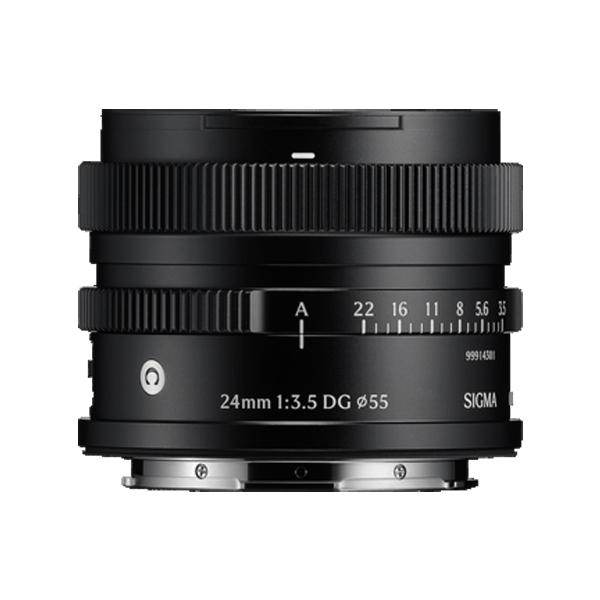 《新品》 シグマ 交換レンズ Sigma 24mm F3.5 DG Contemporary ブラッ...