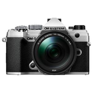 OM SYSTEM OM-5 14-150mm II レンズキット [シルバー ] ミラーレス一眼カメラ｜yaotomicamera