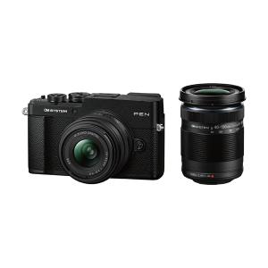 OLYMPUS OM-D ミラーレス一眼 ダブルズームキット OM SYSTEM PEN ダブルズームキット SLV ミラーレス一眼カメラ PEN