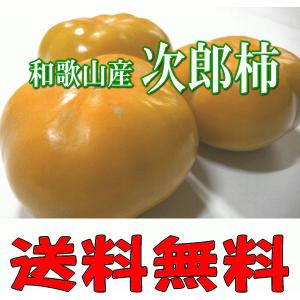 カリッと美味しい次郎柿　L/2Lサイズ（12〜18個）送料無料 和歌山産/愛知産