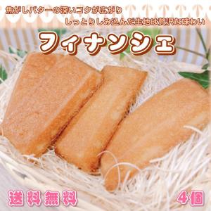 バター たっぷり フィナンシェ 4個 セット 送料無料 1000円 ぽっきり ポイント消化 メール便 贅沢 焼き菓子 スイーツ 母の日