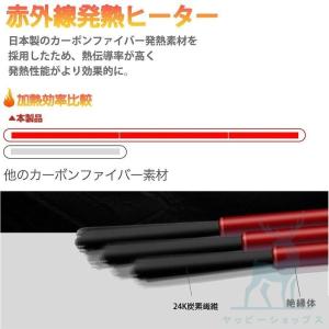 電熱ジャケット 長袖 電熱ベスト 日本製繊維ヒ...の詳細画像1