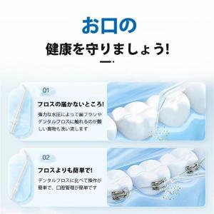 口腔洗浄器 歯垢除去 オーラルケア 口内洗浄機...の詳細画像5