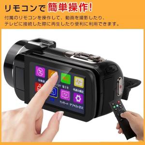 ビデオカメラ デジカメ 3600万画素 2.7...の詳細画像4