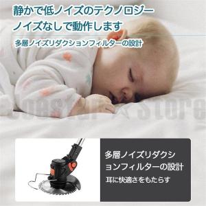 草刈機 電動 芝刈り機 家庭用 軽量 充電式 ...の詳細画像5