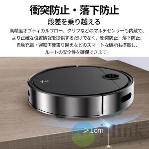 ロボット掃除機 シンプル操作 強力吸引 450...の詳細画像5