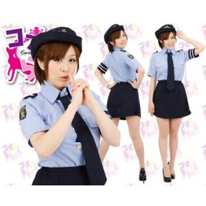 コスプレ 婦人警官 衣装/ミニスカ婦警/ポリス コスプレ衣装