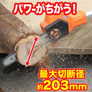 高枝 チェーンソー「24Vコードレス高枝チェー...の詳細画像4