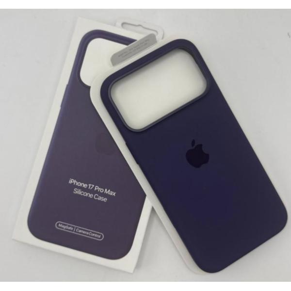 iPhone17promax シリコンケース パープルフォグ MagSafe対応 アップル アイフォ...