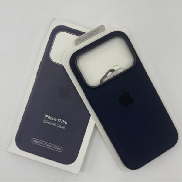 iPhone17pro シリコンケース ミッドナイト MagSafe対応 アップル アイフォン 並行...