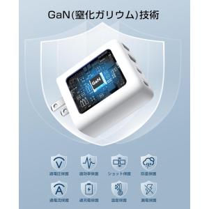 40W 急速充電器 USB-C PD充電器 4...の詳細画像3