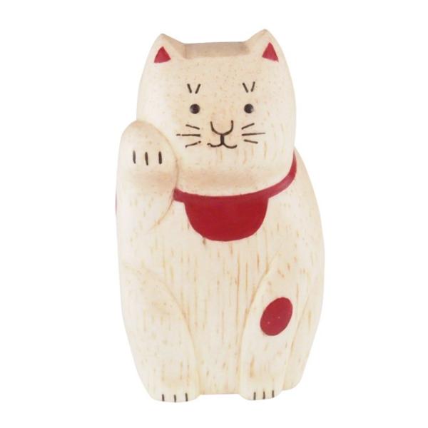 T-Lab. ENGIMON mini まねきねこ ティーラボ 木製 木彫り 小物 置物 ハンドメイ...