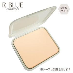 レクティ R BLUE シルキーファンデーションUV リフィル アイボリー 12.5g◆専用パフ付 ...