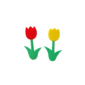 アイロン接着フェルトアップリケA-14 リバースプロダクツ ReVERSE PRODUCTS トヨクラタケル フエルト ワッペン かわいい おしゃれ お花 おはな