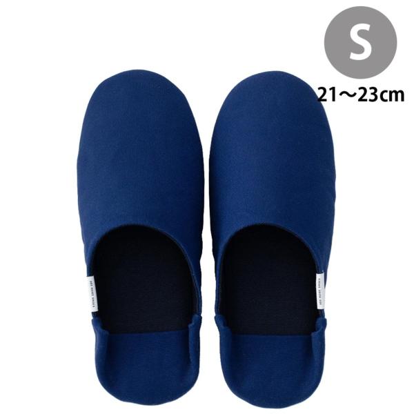バブーシュ・帆布 Ink Blue インクブルー Sサイズ 21-23cm ABE HOME SHO...