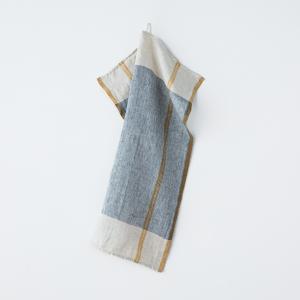 リネンキッチンクロス ブリアール イエロー K398Lino