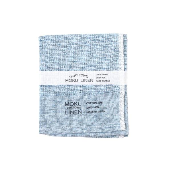 kontex MOKU LINEN LIGHT TOWEL モクリネン ライトタオル S ブルー◆コ...