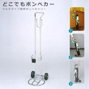 どこでもボンベカー 酸素ボンベ カート キャリー 病院内の省力化に お