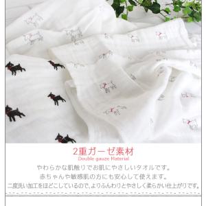 ハンカチ 二重ガーゼ 薄手 速乾 日本製 プレ...の詳細画像3
