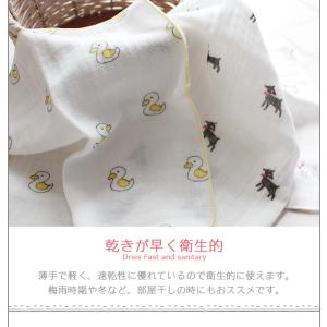 ハンカチ 二重ガーゼ 薄手 速乾 日本製 プレ...の詳細画像4
