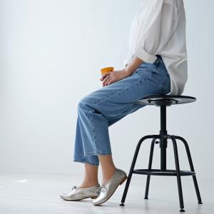 スリッポン バレエシューズ リボン パンプス ...の詳細画像5
