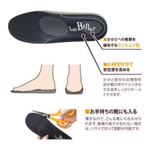 サイズ調整用 インソール 中敷き 消臭剤配合 ...の詳細画像4