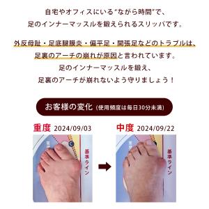 ダイエットスリッパ 健康サンダル トレーニング...の詳細画像2