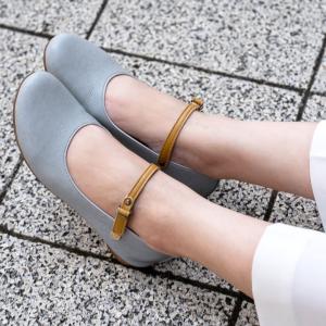 バレエシューズ パンプス 2way ストラップ...の詳細画像5