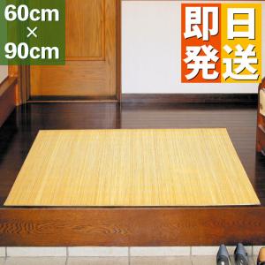 籐 玄関マット 39穴 50×80cm ( 籐マット ラタンカーペット ラタン