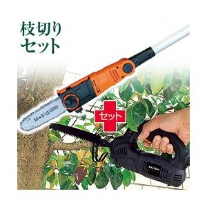 高枝切り電動チェーンソーvmax コンパクト電動のこぎり 電動枝切りセット チェーンソー 高枝切り 電動 ヤードフォース オレゴン やさしさonline 通販 Yahoo ショッピング