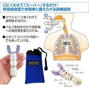 新 呼吸器トレーナー ( 呼吸筋トレーナー 呼...の詳細画像2