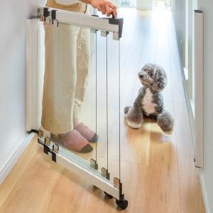 ☆個人宅配送OK☆ パネルスライド式 ドギーフェンス ペットゲート DOGGY FENCE 日本製 パネルスライド式 ドッグフェンス 犬用 フェンス アルミ