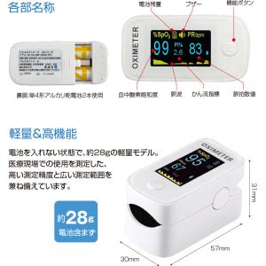 パルスオキシメーター SO-102 医療機器認...の詳細画像3