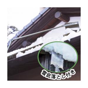 アルミ雪落とし 6m 雪落とし 雪下ろし 雪庇せっぴ 落とし付き