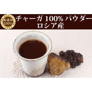 チャーガ ロシア産 100% パウダー 80g...の詳細画像1