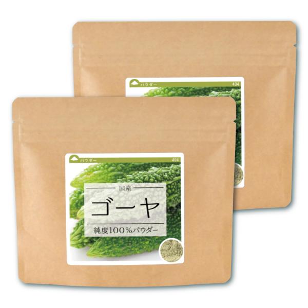 ゴーヤ 国産 100%パウダー 160g （80g×2個） ゴーヤ茶 ゴーヤ粉末 苦瓜 ニガウリ ま...