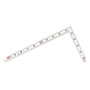 シンワ測定   曲尺平ぴた ホワイト 1尺 表裏同目 11174