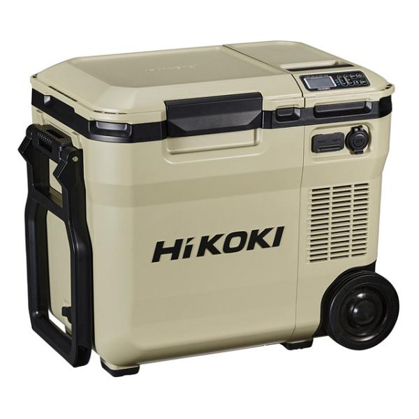 ・HiKOKI 18V コードレス冷温庫 UL18DC(NMB)サンドベージュ 本体のみ　バッテリー...