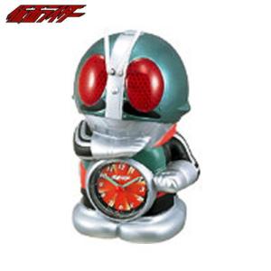 リズム時計工業　キャラクター時計（仮面ライダー）　4SE502RH05｜yasudaclub