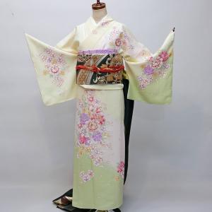 訪問着 正絹 未仕立て オーダーメイド 総柄手染 新品（株）安田屋